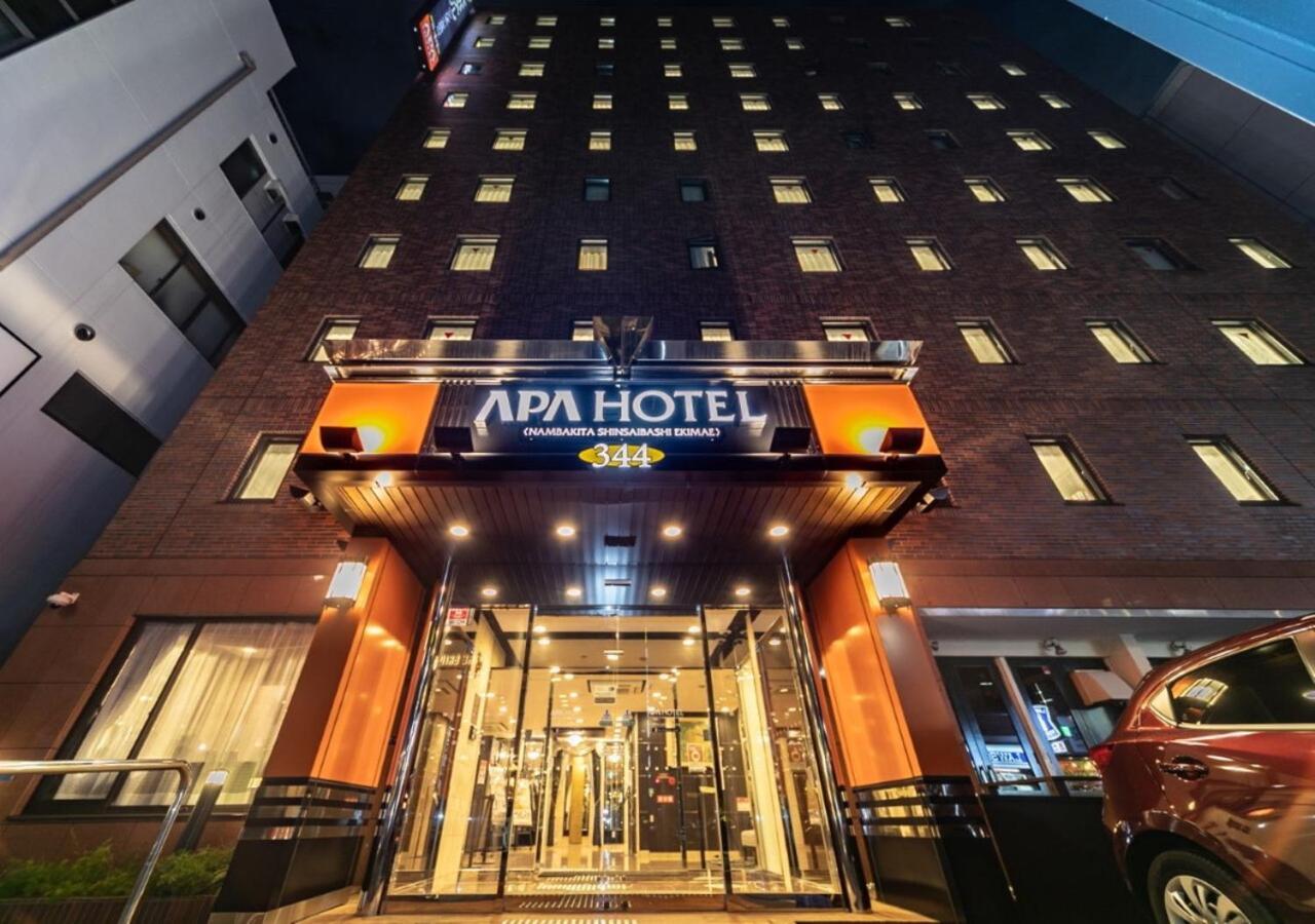 Apa Hotel Nambakita Shinsaibashi Ekimae Осака Экстерьер фото